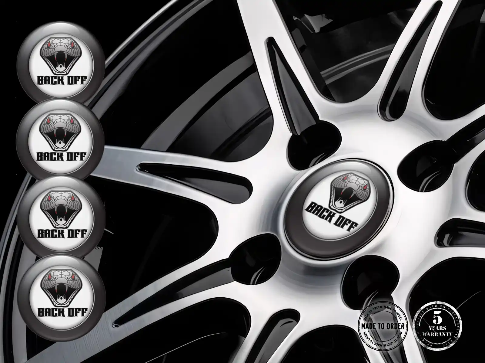 Wheel Sticker Logo Ultimate Plasma Flow Surge